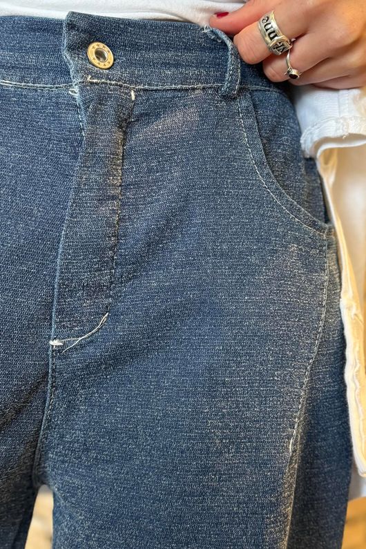 Jos Barrel Jean Washed Dark Denim /31=